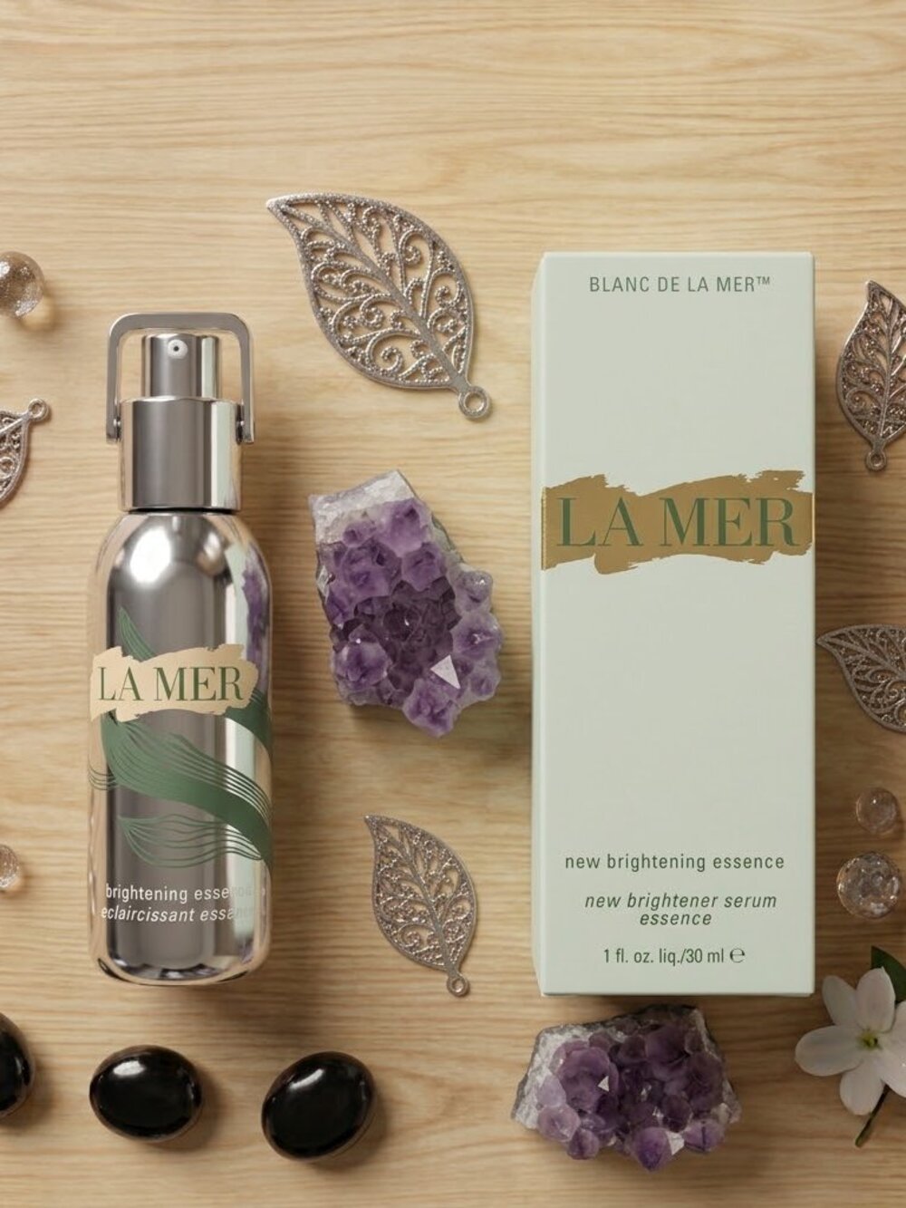 LA MER Blanc De La Mer Brilliance Brightening Essence 1 oz / 30 ml NEW & Sealed